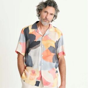 Wax London Didcot men’s short sleeve shirt XXL